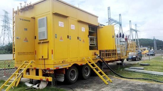 145KV 모바일 변압기변전소